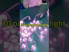 3D пиксель светодиодный свет 360 ° полный цвет водонепроницаемый 3535 светодиодные шарики 3D кристаллическая лампа