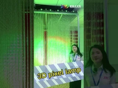 Интерактивная световая коробка с 3D-чувствием движения для украшения праздников в полном цвете