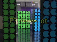 15 мм 8х8 Механический дисплей Flip Dot Экран интерактивный Flip Billboard Retailer